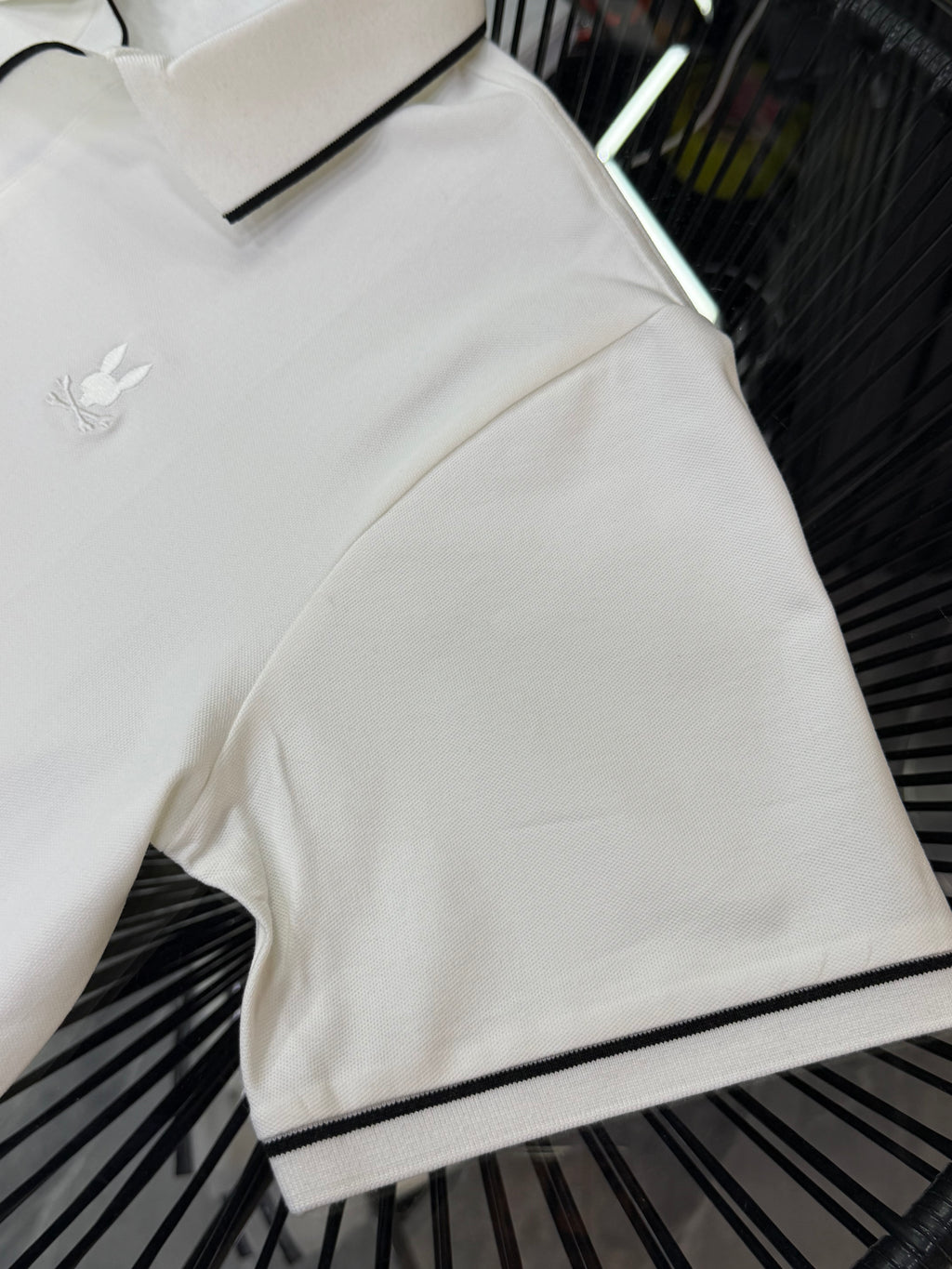 POLO PSYCHO BUNNY BLANCO