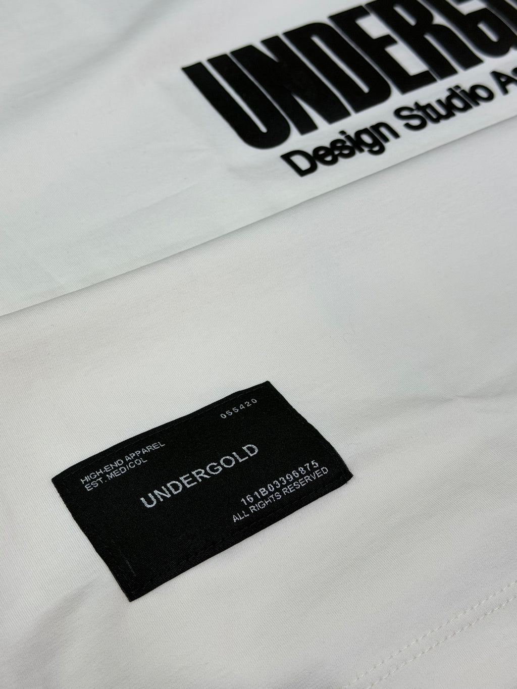 CAMISETA UNDERGOLD ALTO GRAMAJE