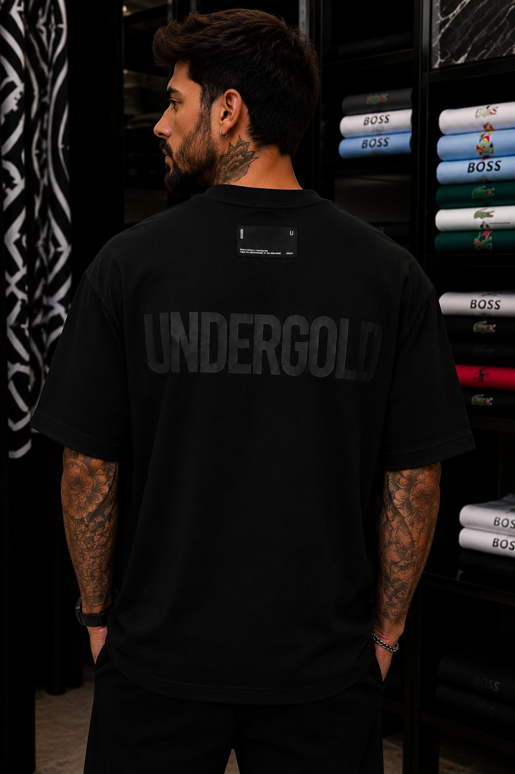 CAMISETA UNDERGOLD ALTO GRAMAJE