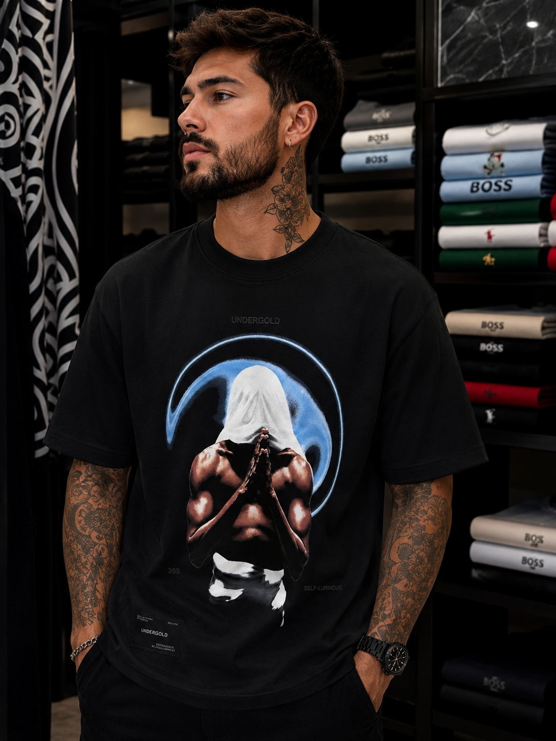 CAMISETA UNDERGOLD ALTO GRAMAJE