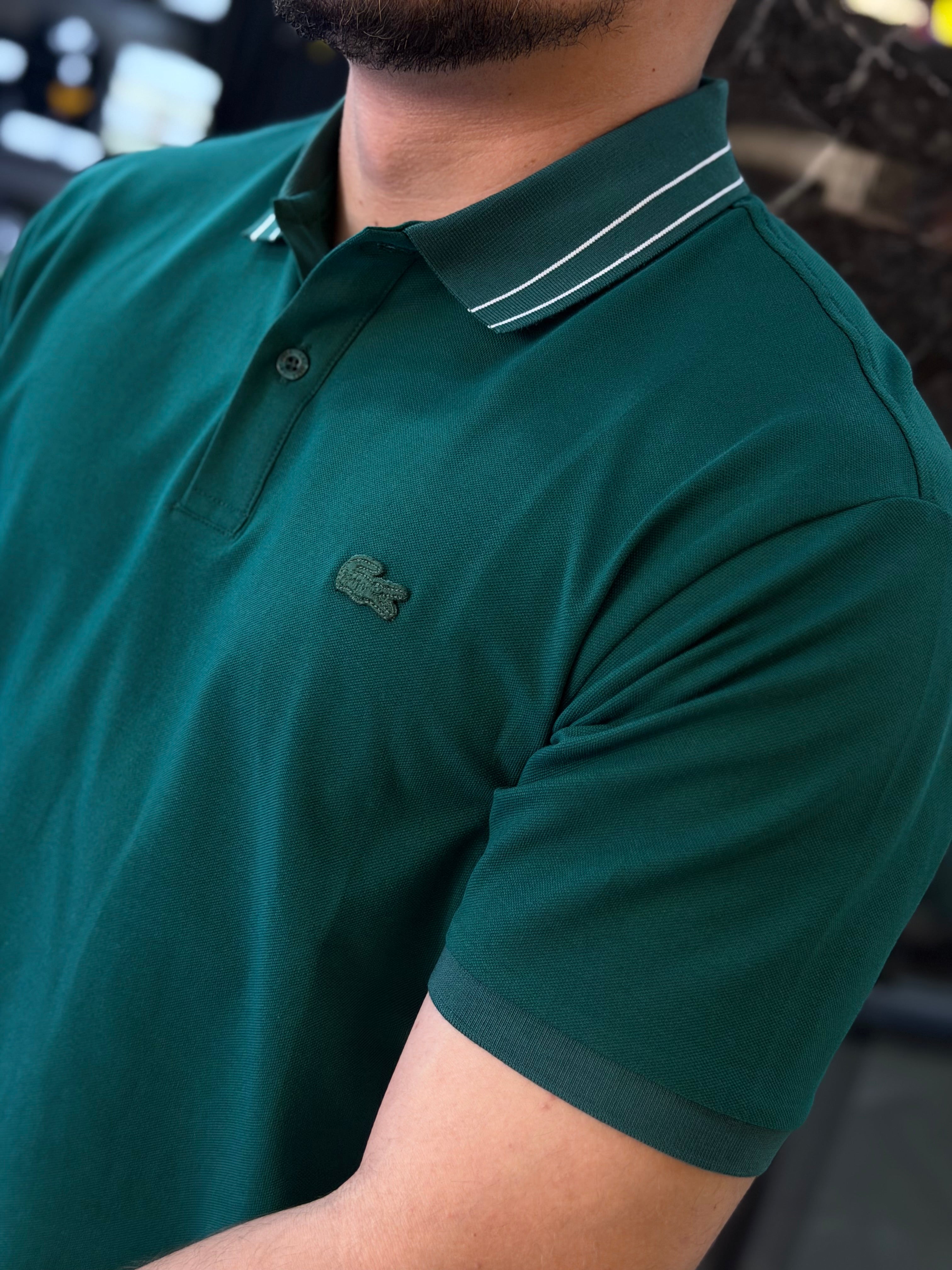 POLO LACOSTE  GREEN