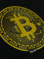 CAMISETA BOSS ALTO GRAMAJE BITCOIN