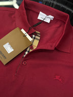 POLO BURBERRY VINOTINTO