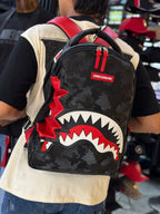 MORRAL SPRAYGROUND MORDIDA CAMUFLADO