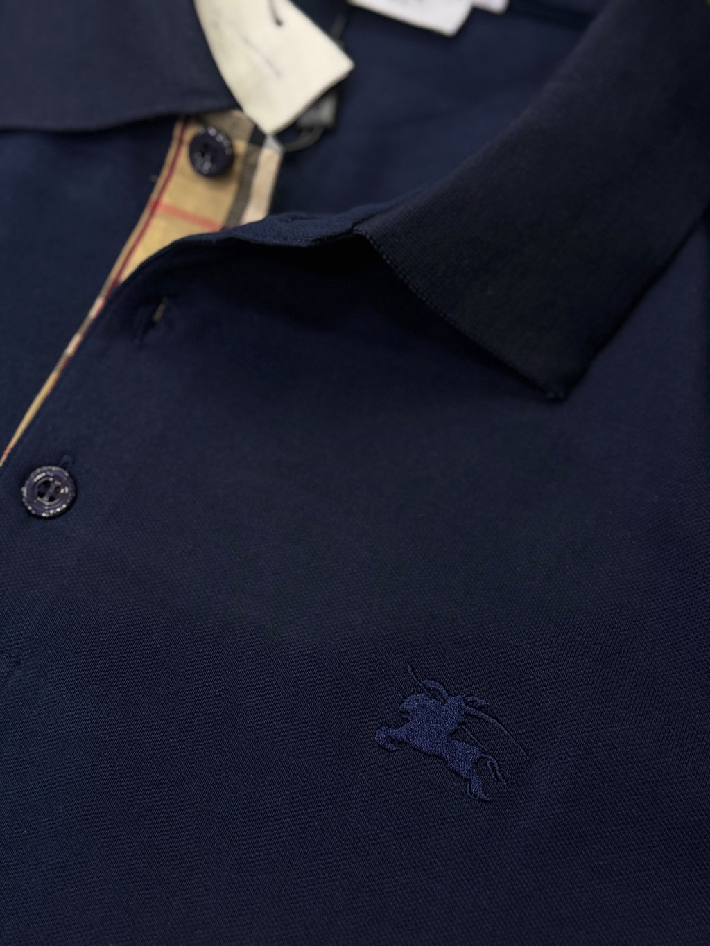 POLO BURBERRY AZUL OSCURO