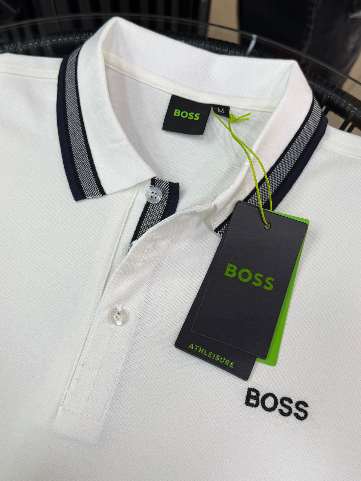 POLO BOSS BLANCO