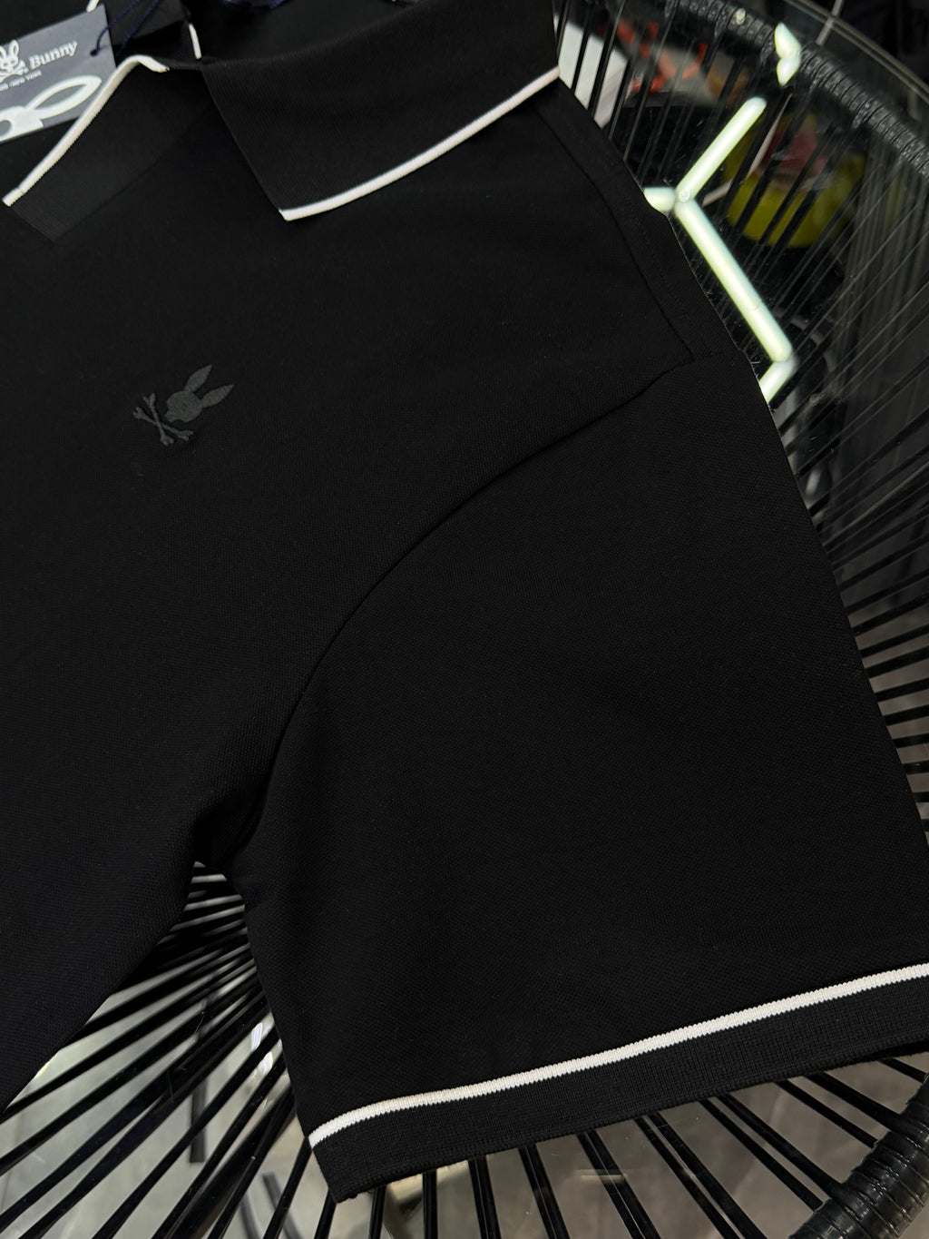 POLO PSYCHO BUNNY NEGRO
