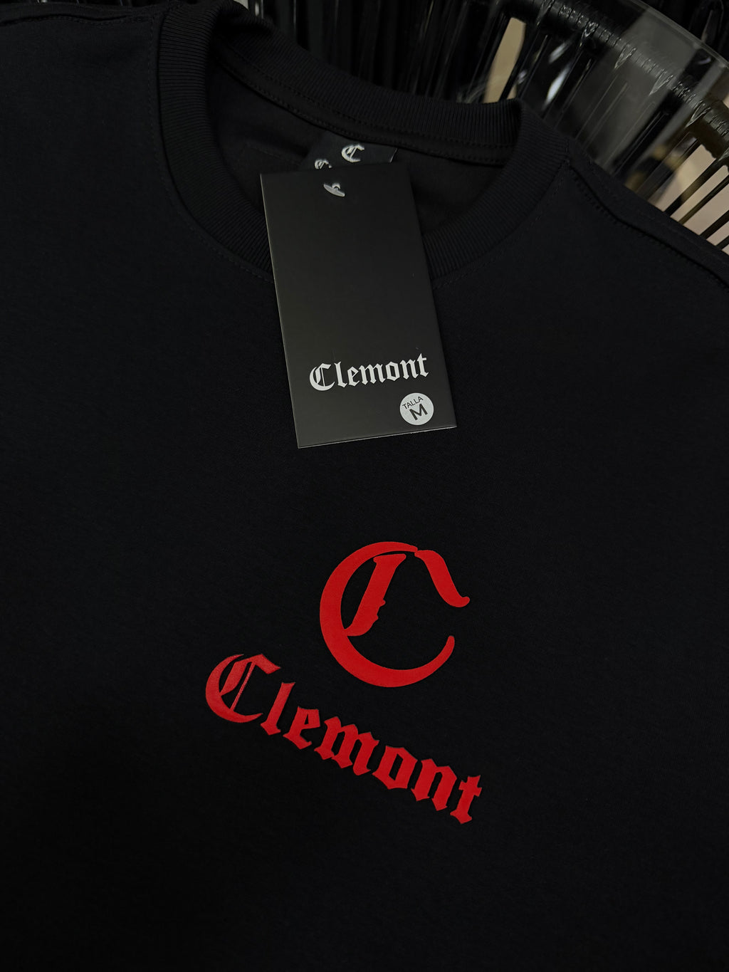 CAMISETA CLEMONT ALTO GRAMAJE ANGEL ROJO