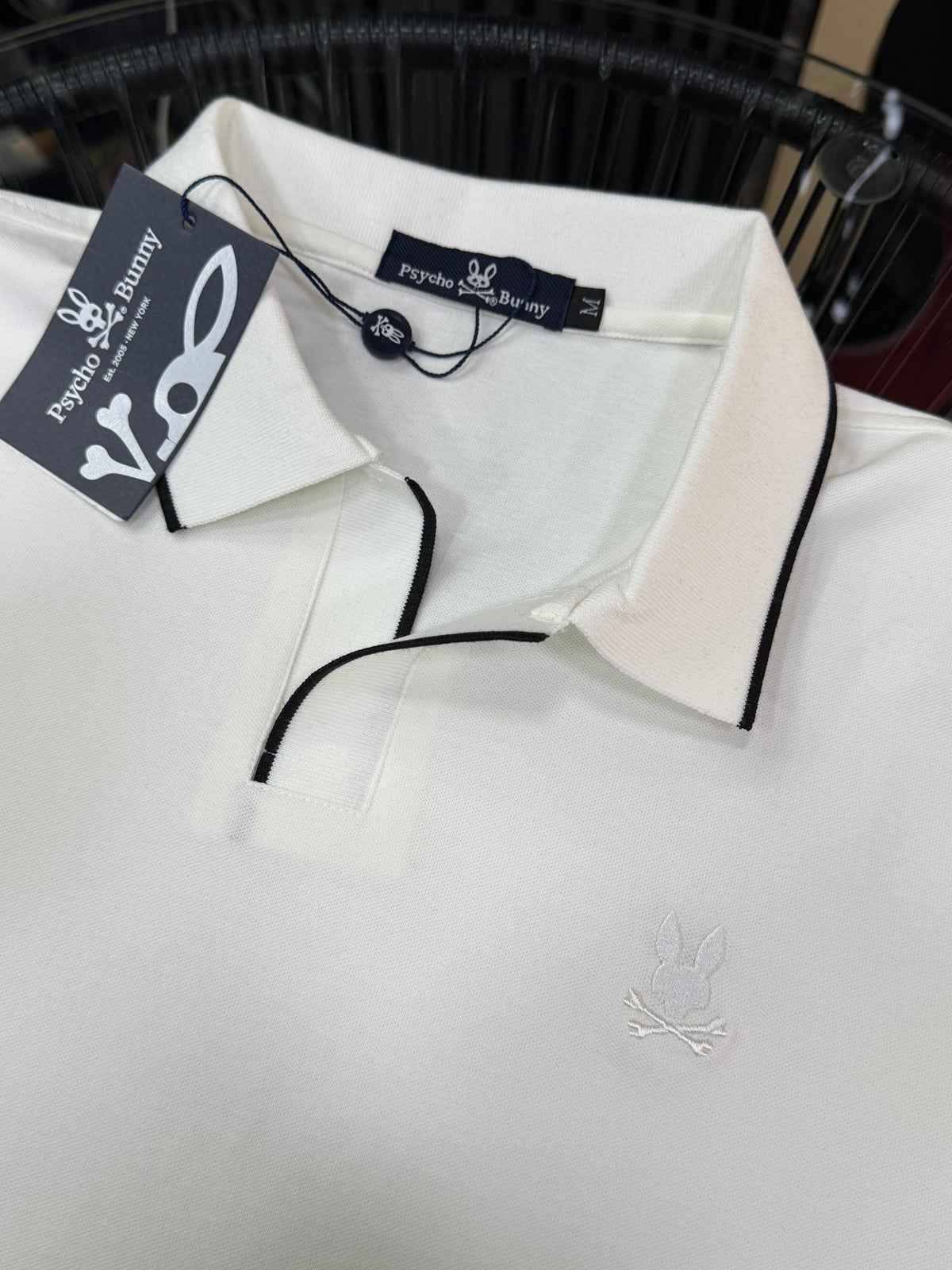POLO PSYCHO BUNNY BLANCO