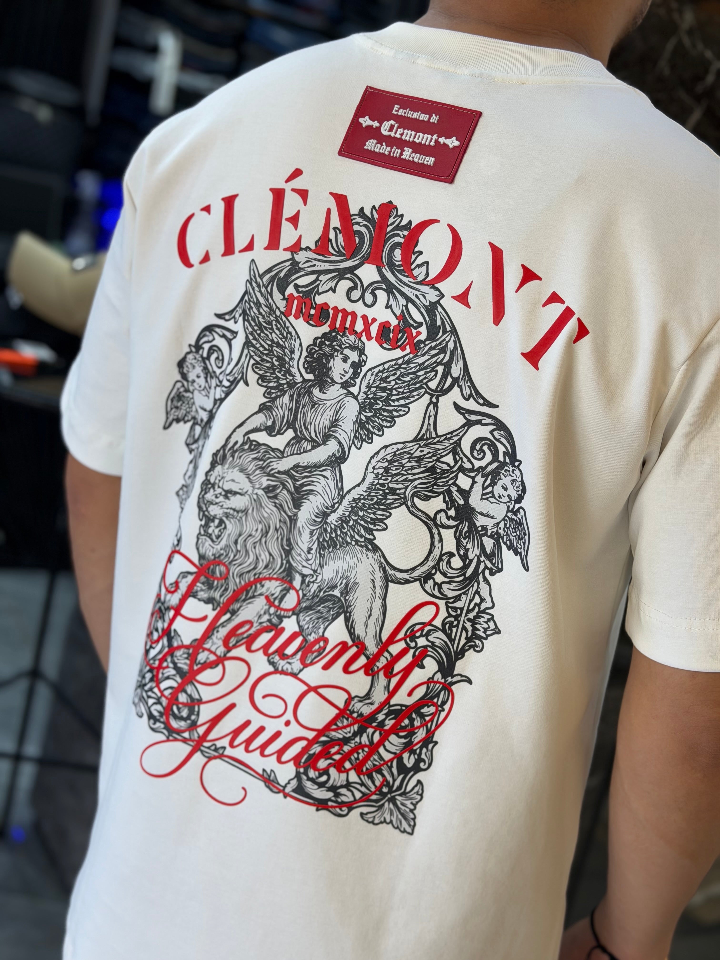 CAMISETA CLEMONT ANGEL ROJO