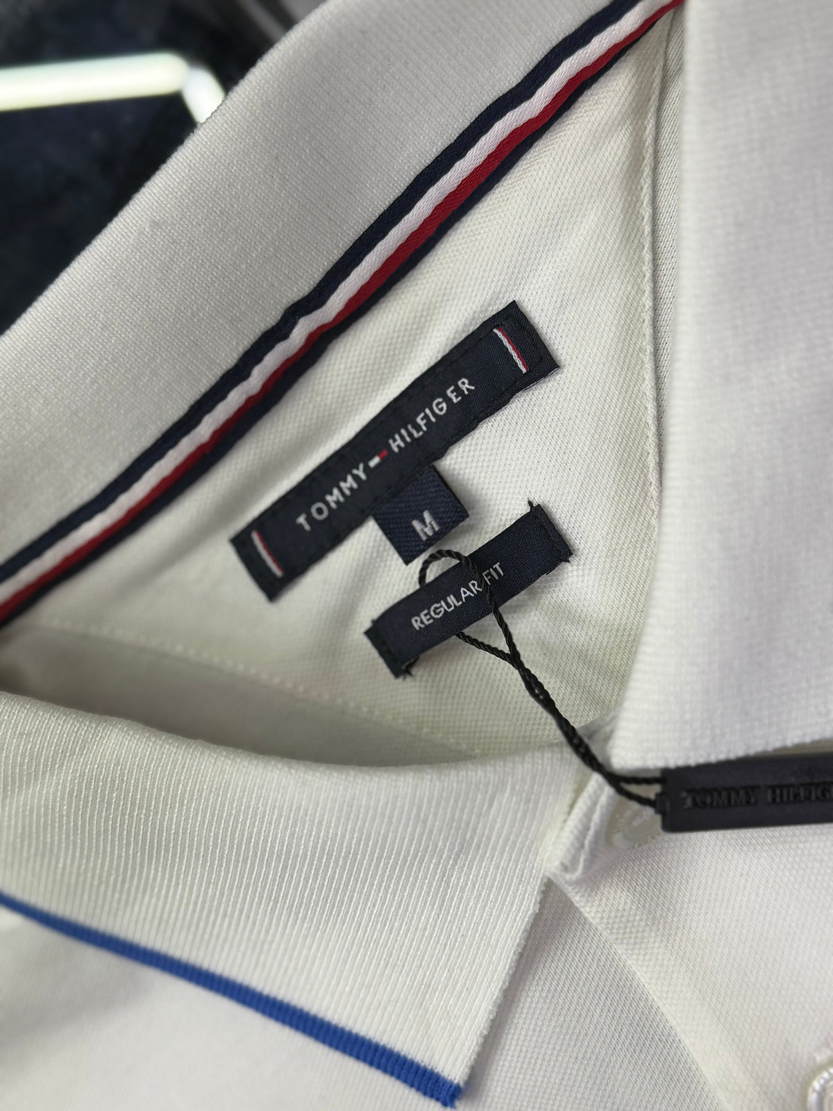POLO TOMMY HILFIGER BLANCO
