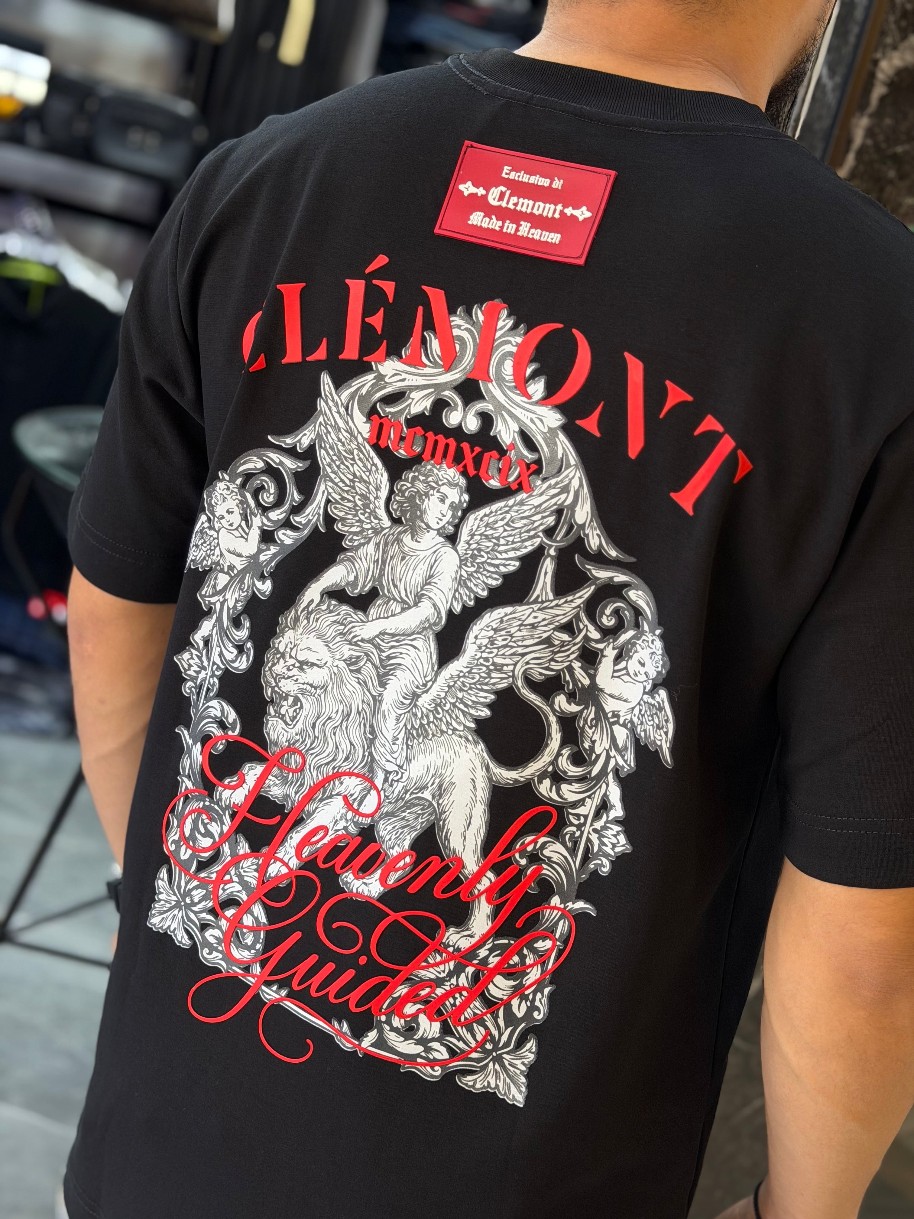 CAMISETA CLEMONT ANGEL ROJO