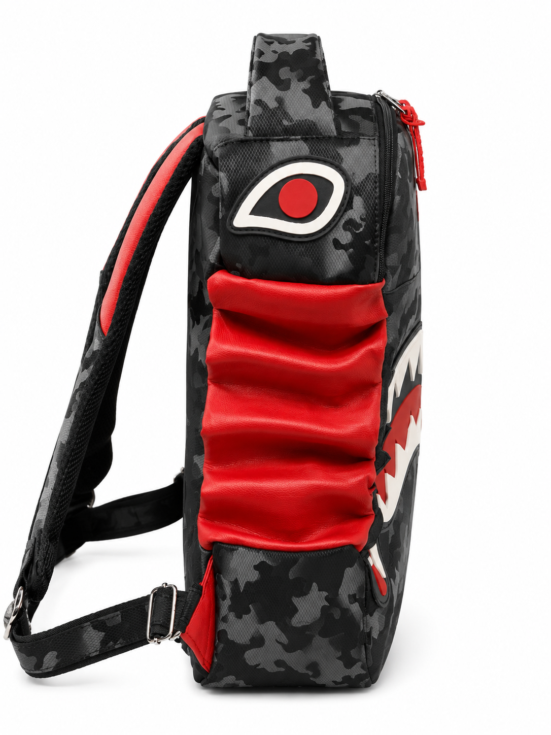 MORRAL SPRAYGROUND MORDIDA CAMUFLADO