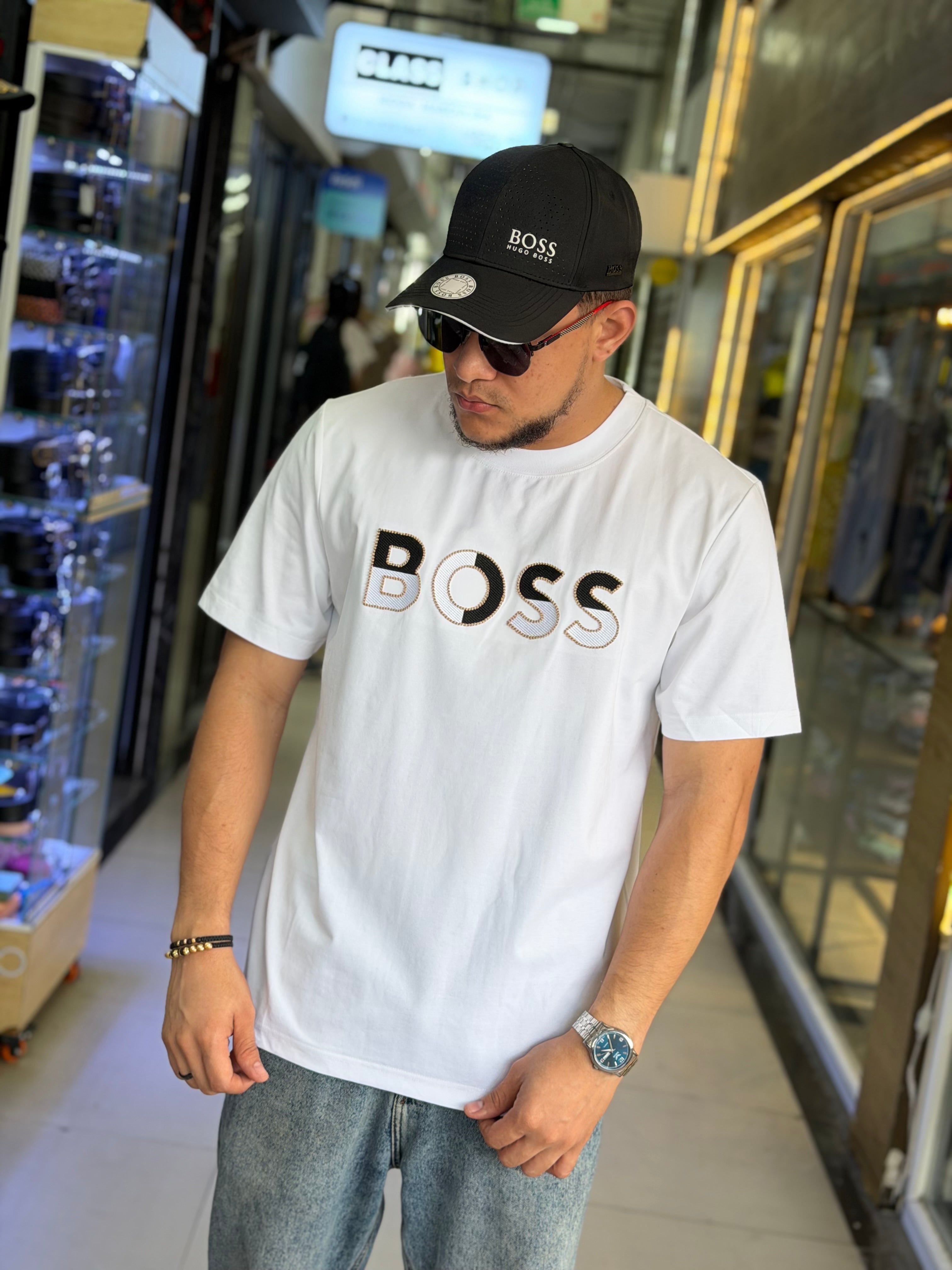CAMISETA BOSS ALTO GRAMAJE