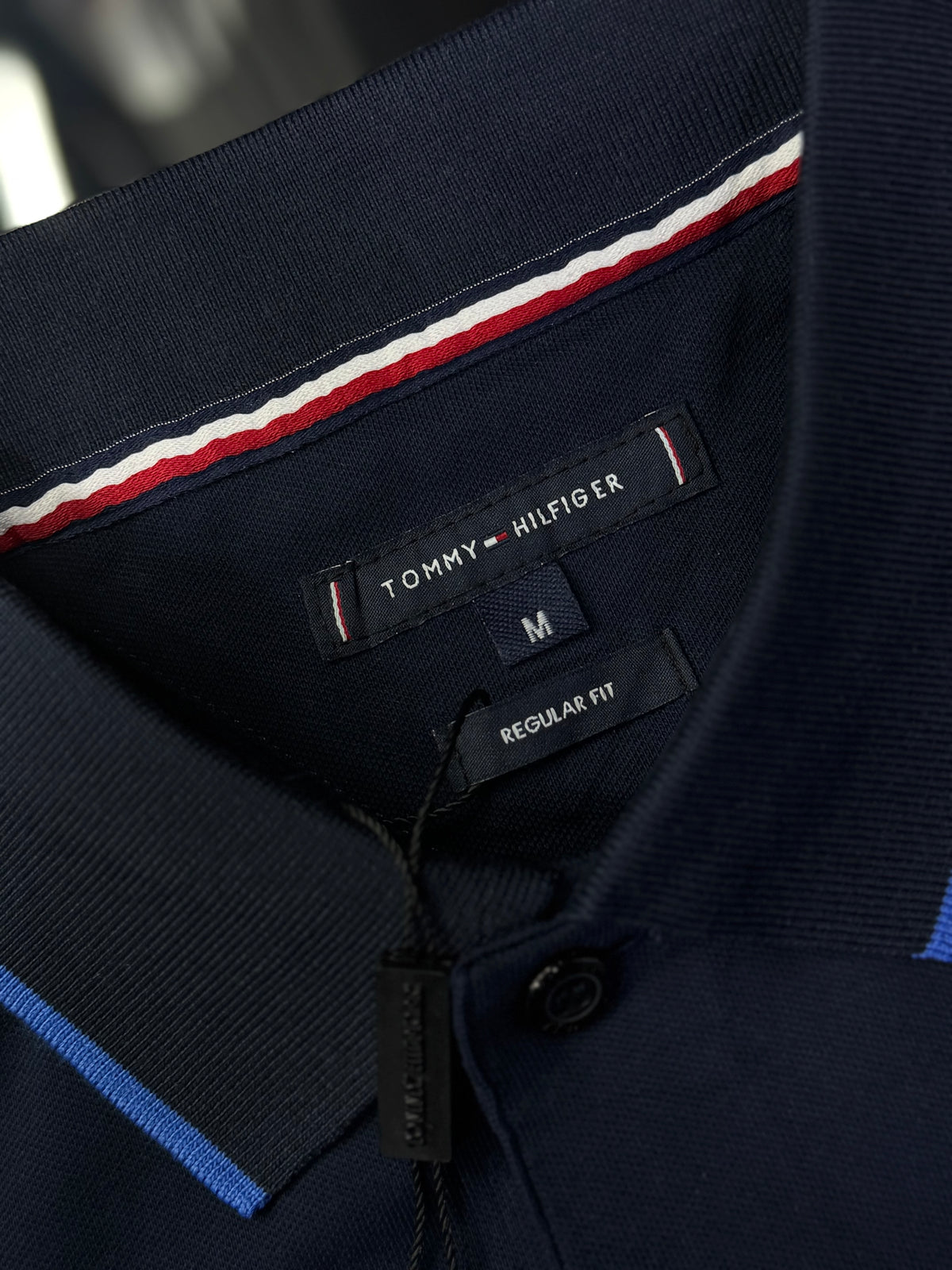 POLO TOMMY HILFIGER AZUL OSCURO