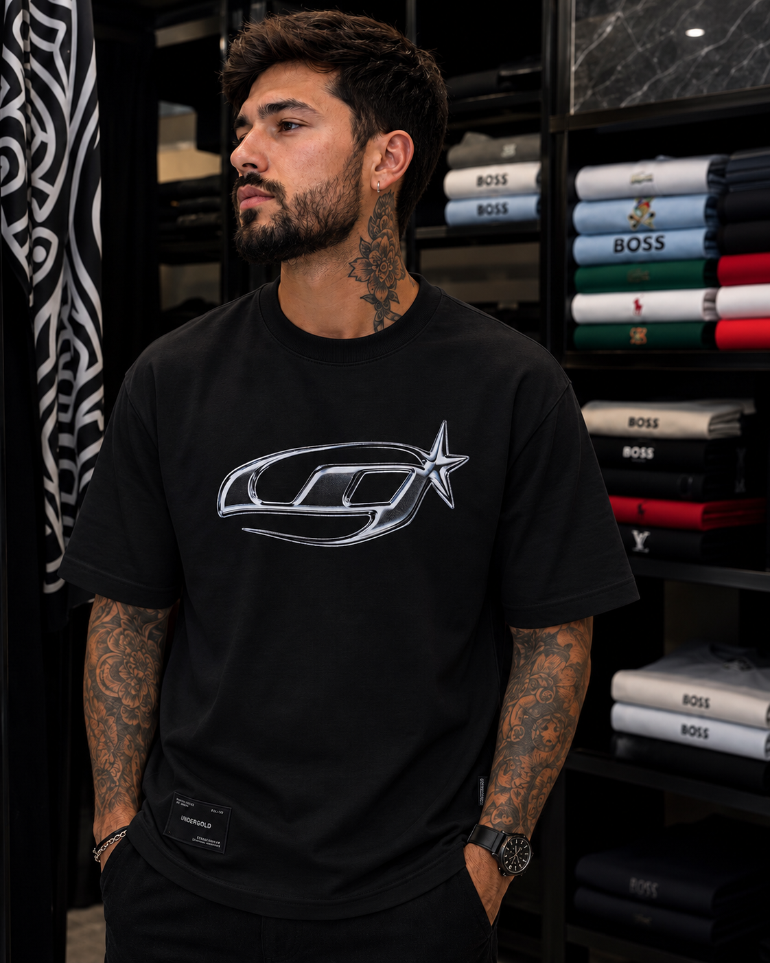 CAMISETA UNDERGOLD ALTO GRAMAJE