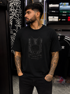 CAMISETA ALTO GRAMAJE BUNNY BLACK