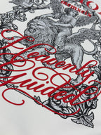 CAMISETA ALTO GRAMAJE CLEMONT ANGEL ROJO