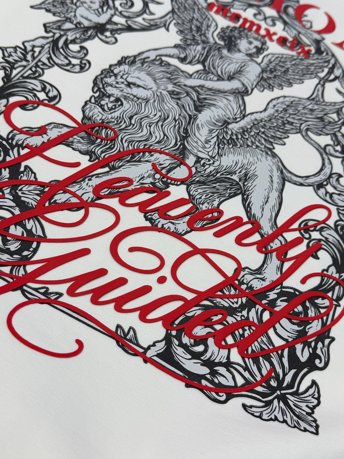 CAMISETA ALTO GRAMAJE CLEMONT ANGEL ROJO