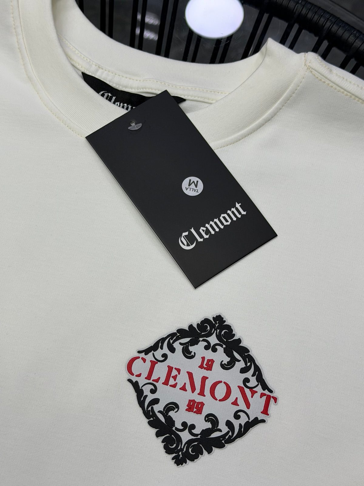 CAMISETA ALTO GRAMAJE CLEMONT ANGEL ROJO