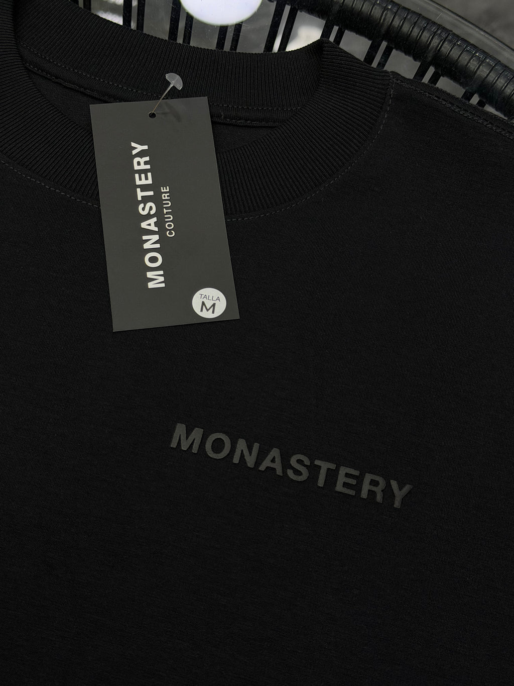 CAMISETA ALTO GRAMAJE MONASTERY LETRAS